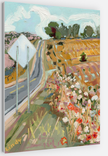 WILD FLOWERS ON ANGELL ROAD